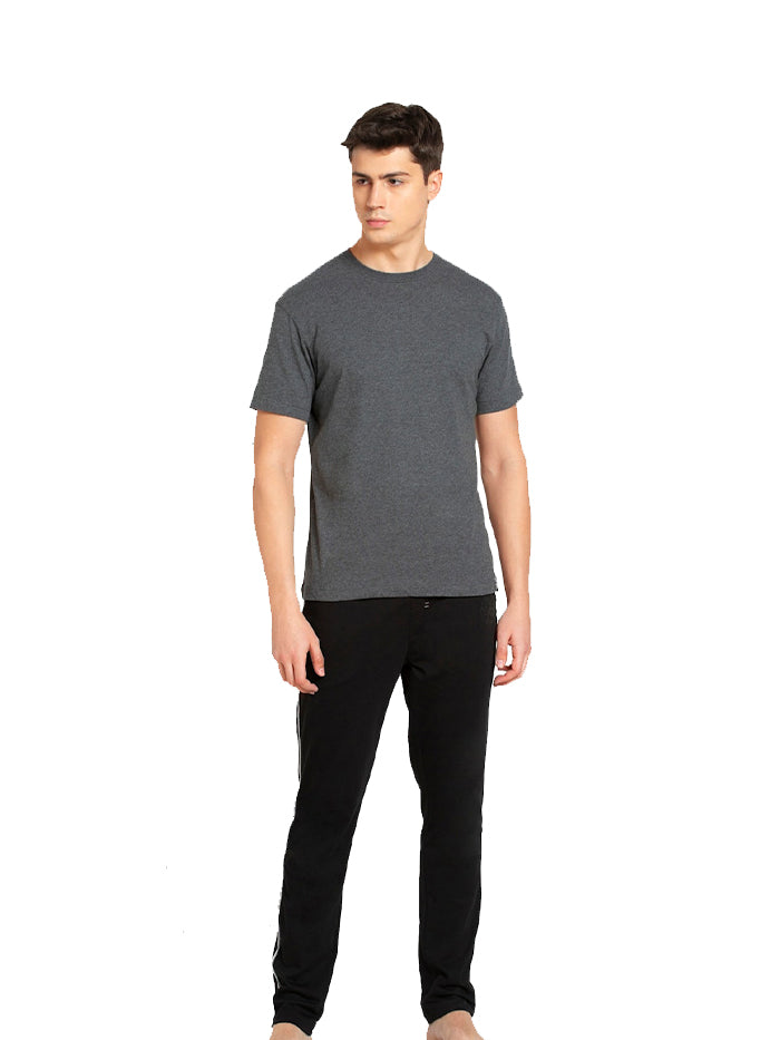 Men's Solid Round Neck Half Sleeve T-Shirt