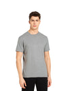 Men&#39;s Super Combed Cotton Rich Solid Round Neck