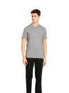 Men&#39;s Super Combed Cotton Rich Solid Round Neck