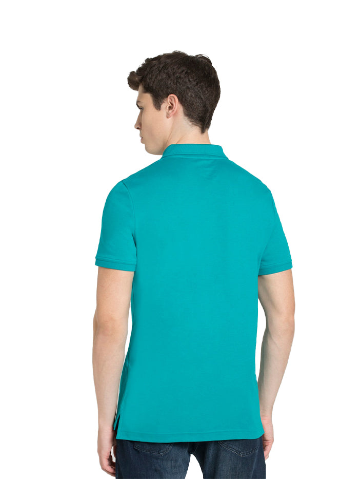 Men&#39;s Deep Atlantis Combed Half Sleeve Polo T-Shirt