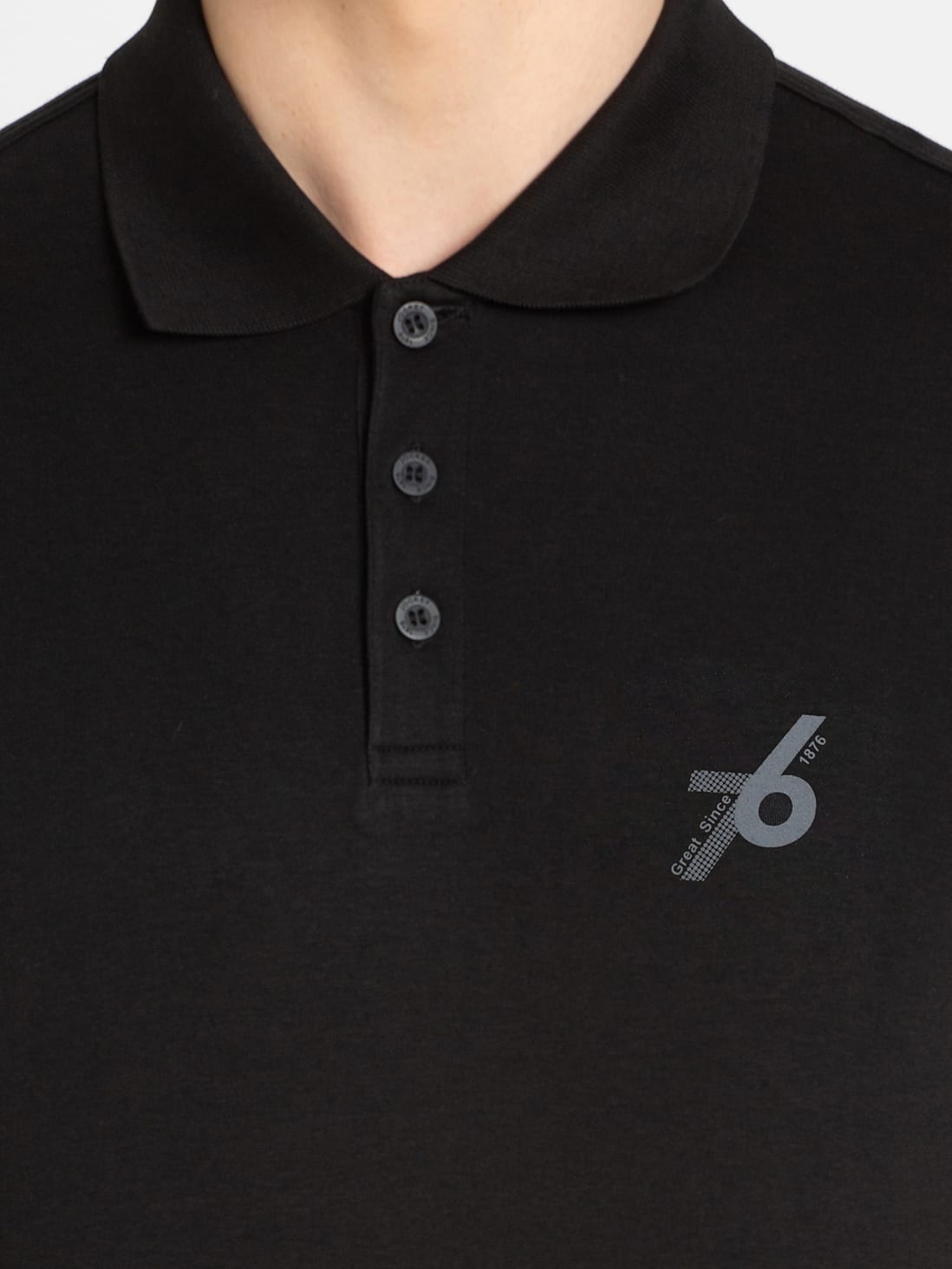 Men&#39;s Cotton Rich Solid Half Sleeve Polo T-Shirt