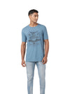 Men&#39;s Cotton Round Neck Half Sleeve T-Shirt