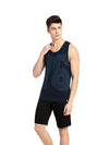 Men&#39;s Black Super Combed Cotton Straight Fit Solid Shorts