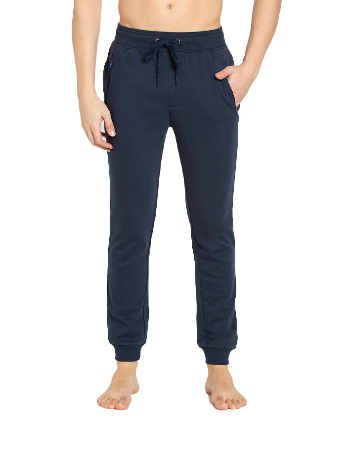 Men's Cotton Navy Joggers