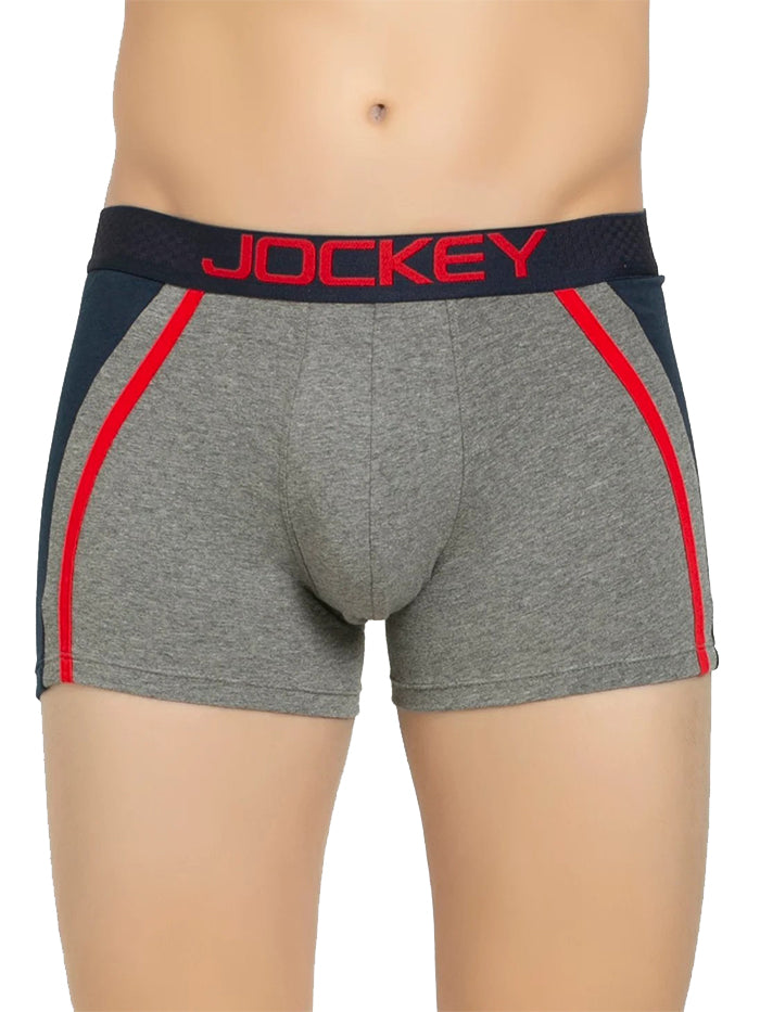 Men's Mid Grey Melange Fashion Trunk