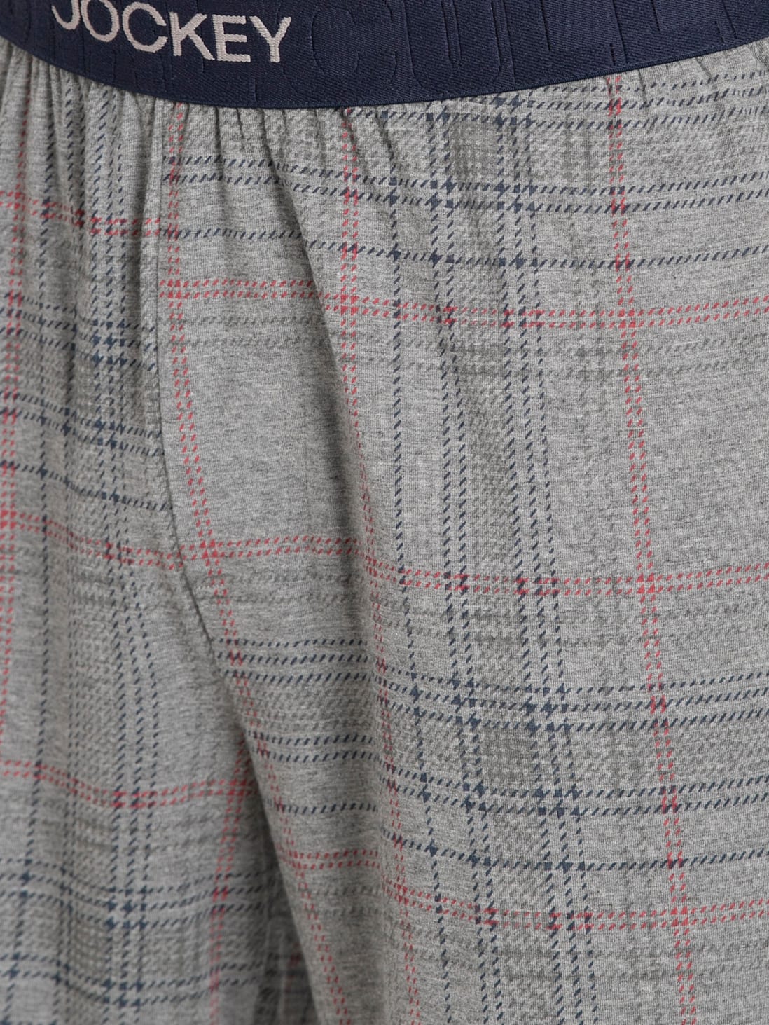 Men&#39;s Cotton Regular Fit Checkered Sleep Shorts