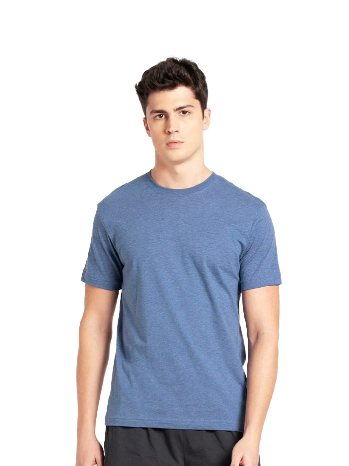 Men's Light Denim Melange Sport T-Shirt