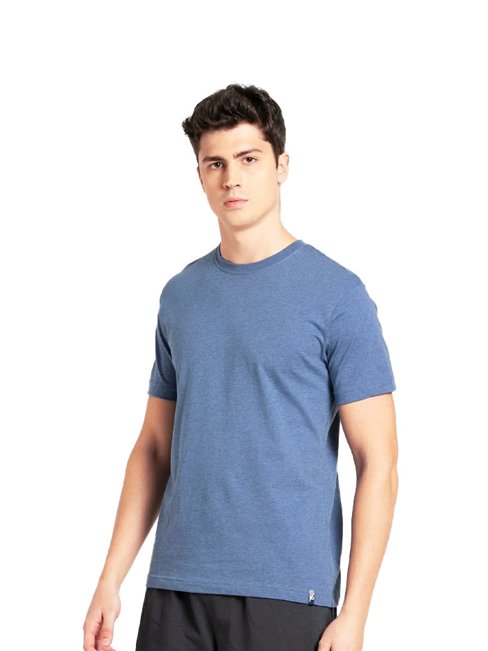 Men's Light Denim Melange Sport T-Shirt