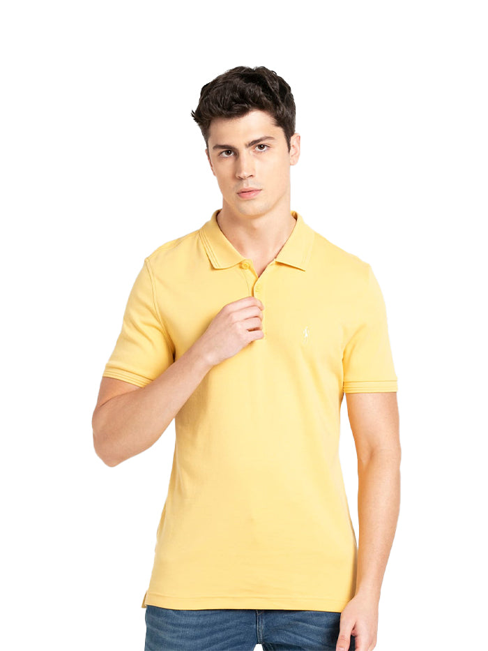 Men's Cotton Half Sleeve Polo T-Shirt