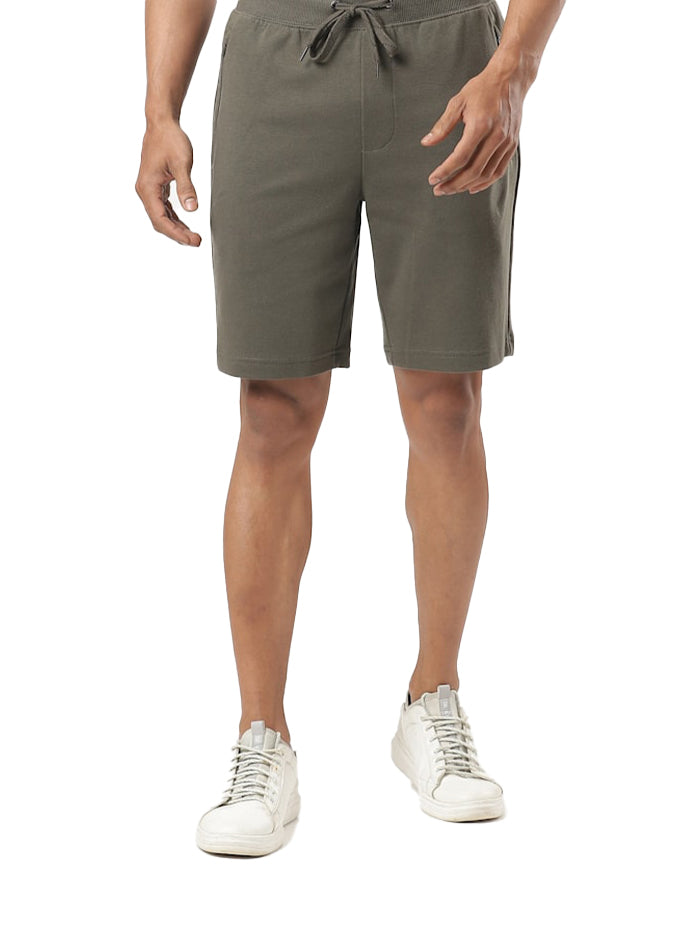 Men's Cotton Rich Straight Fit Shorts