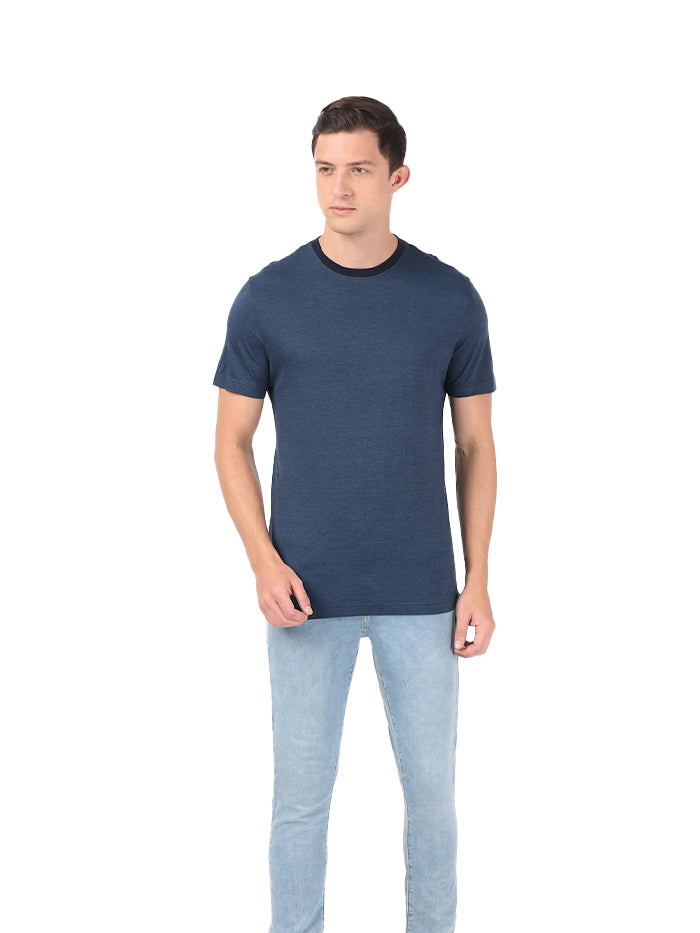 Men&#39;s Round Neck Half Sleeve T-Shirt