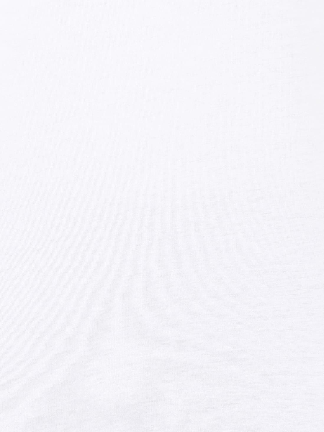 Men&#39;s White Super Cotton Graphic Printed