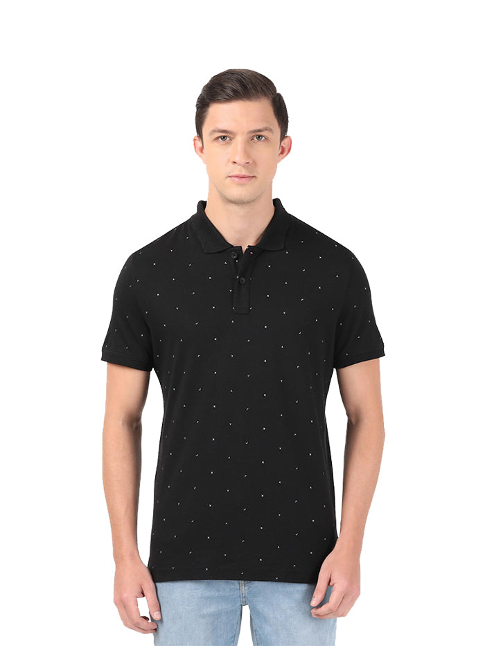 Men's Black Micro T-Shirt
