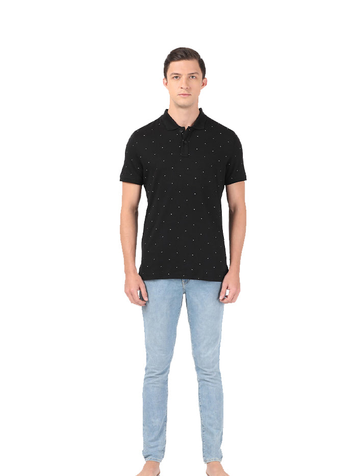 Men&#39;s Black Micro T-Shirt