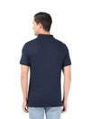 Men&#39;s Navy Tencel Micro Modal And Cotton T-Shirt