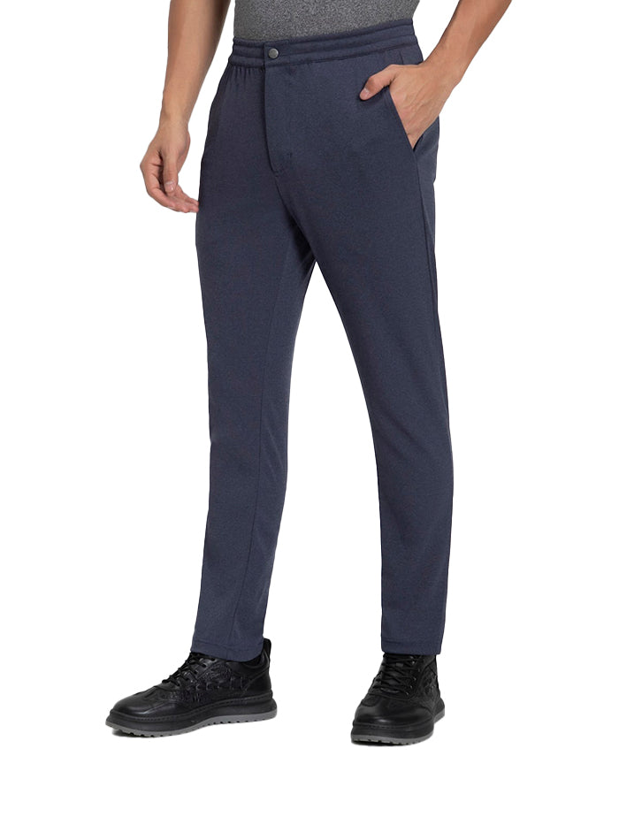 MEN SOLID SLIM FIT TROUSERS - FineBrandz