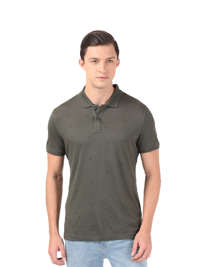 Men's Deep Olive Tencel T-Shirt