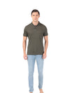 Men&#39;s Deep Olive Tencel T-Shirt