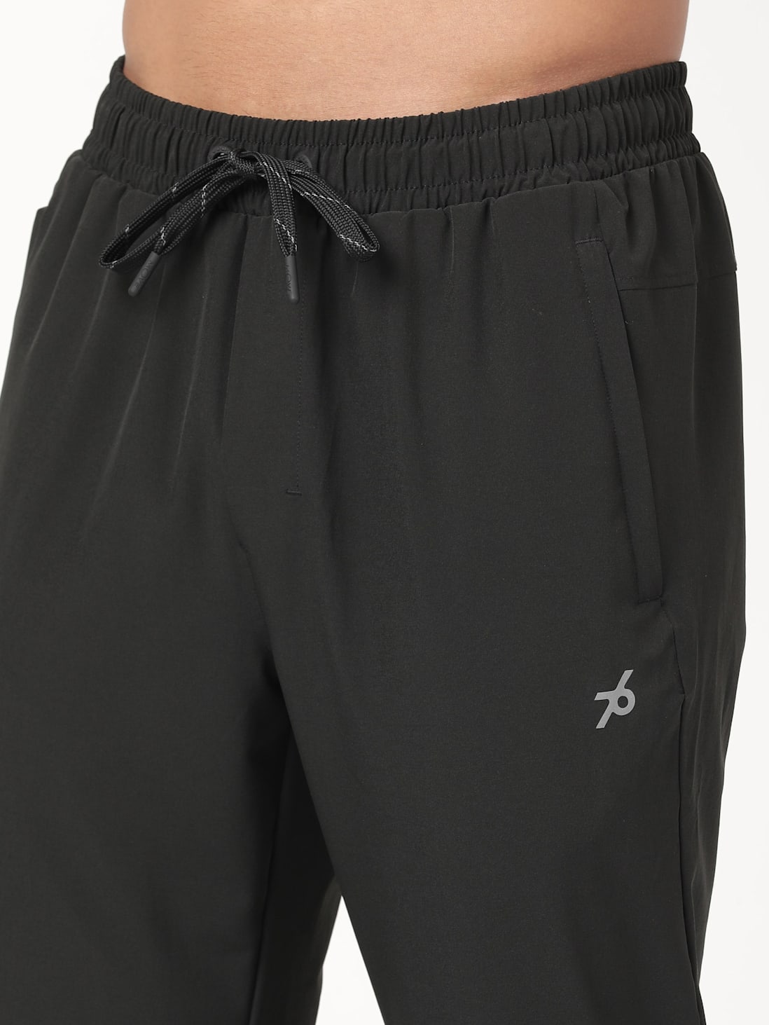 Men&#39;s Elastane Stretch Slim Fit Trackpants