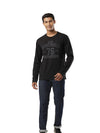 Men&#39;s Cotton Round Neck Full Sleeve T-Shirt