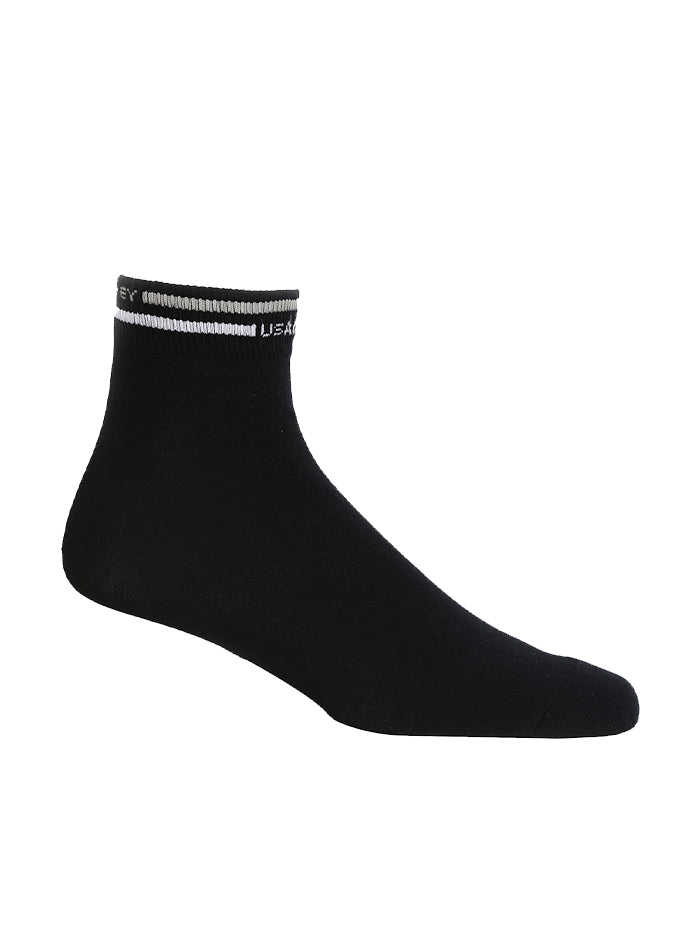 Men's Compact Cotton Stretch Ankle Length Socks