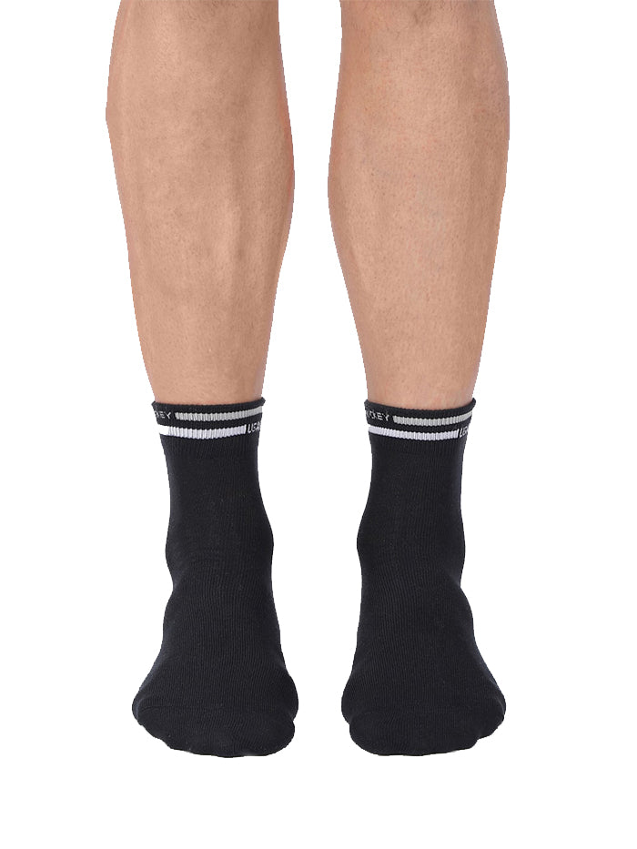 Men's Compact Cotton Stretch Ankle Length Socks