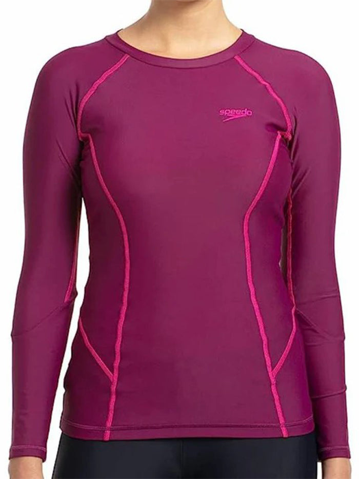 Speedo Adult Female LONG SLEEVE SUNTOP - 812308P043