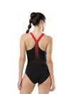SPEEDO  Solid Women Black Swimsuit - 81350614844