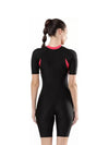 SPEEDO Printed Women Black Swimsuit - 800325215477