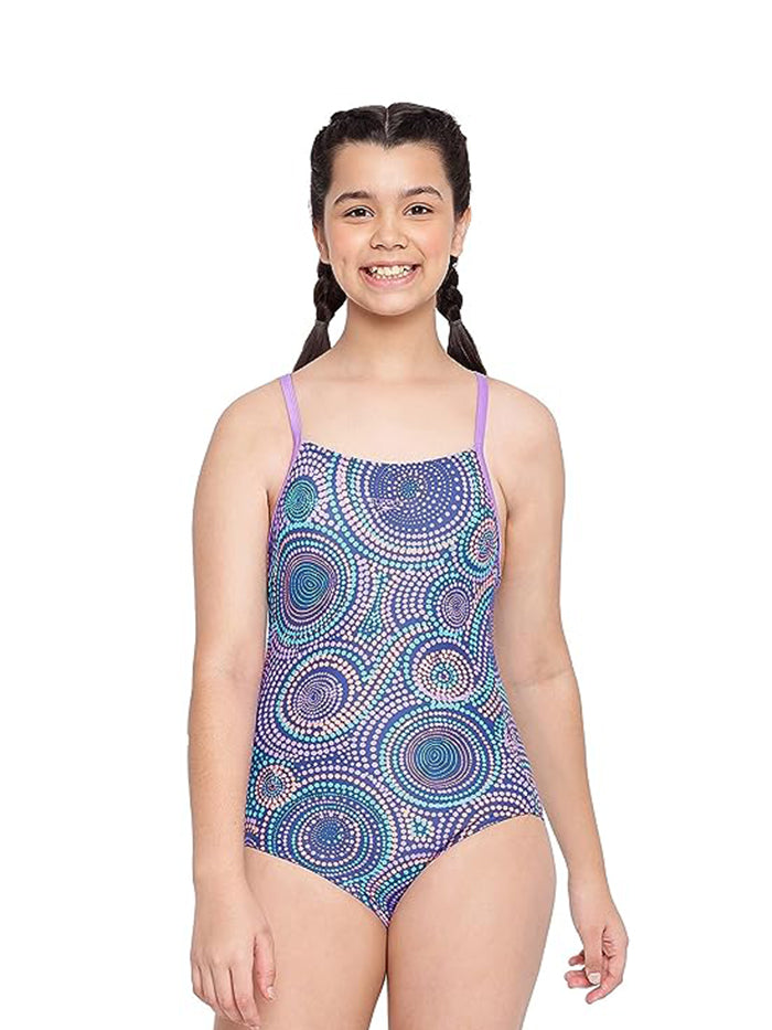 Allover Digital Mucsle Back, Swimwear for Girls - 8GS84615212