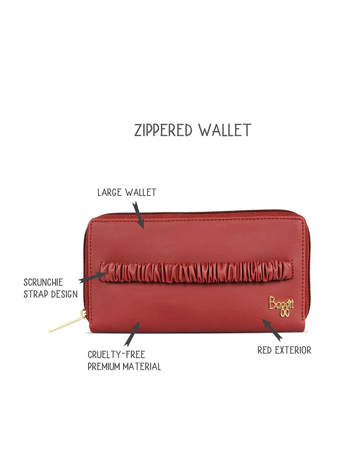 Baggit discount red wallet