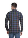 Men Slim Fit Checkered Casual Shirt