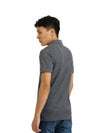 UNITED COLORS OF BENETTON GREY POLO T-SHIRT