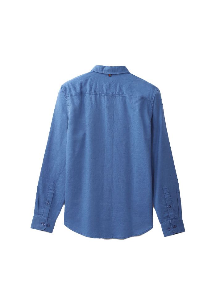 UNITED COLORS OF BENETTON MENS SLIM FIT SOLID SHIRT