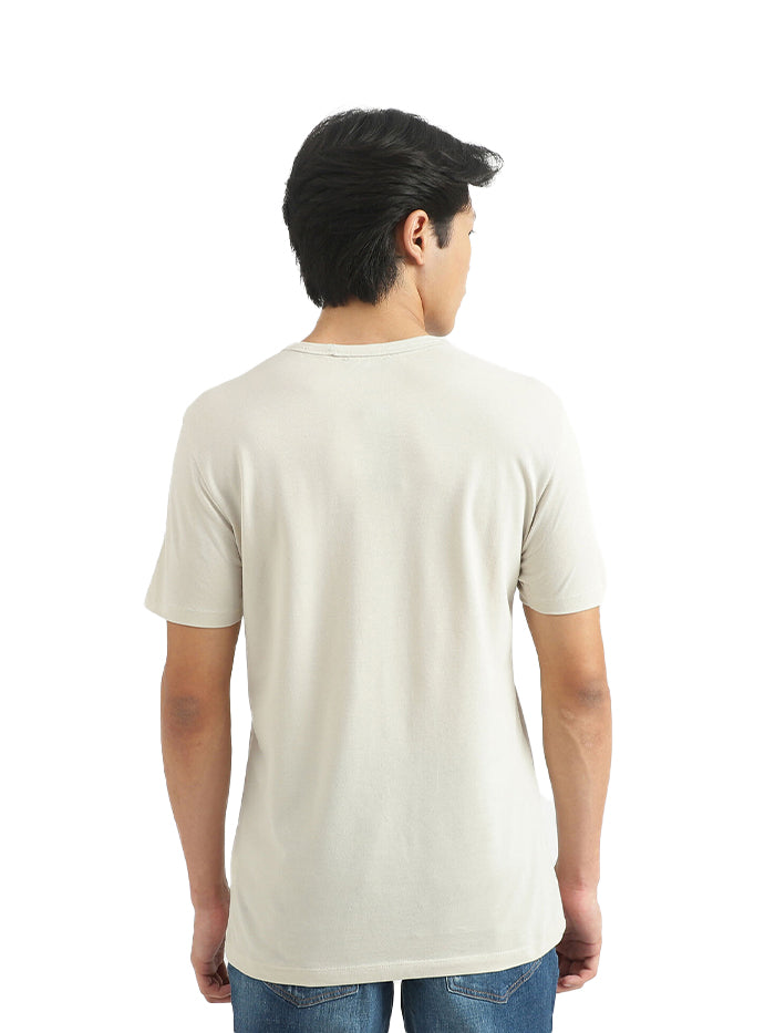 UNITED COLORS OF BENETTON MEN BRAND LOGO T-SHIRT