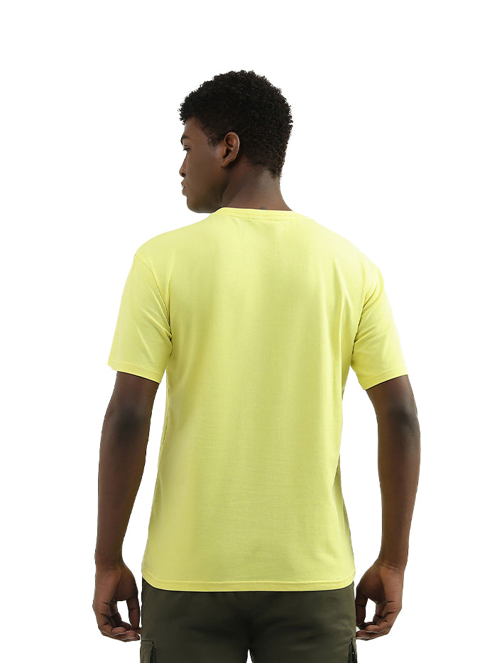 COTTON PRINTED ROUND NECK MENS T-SHIRTS