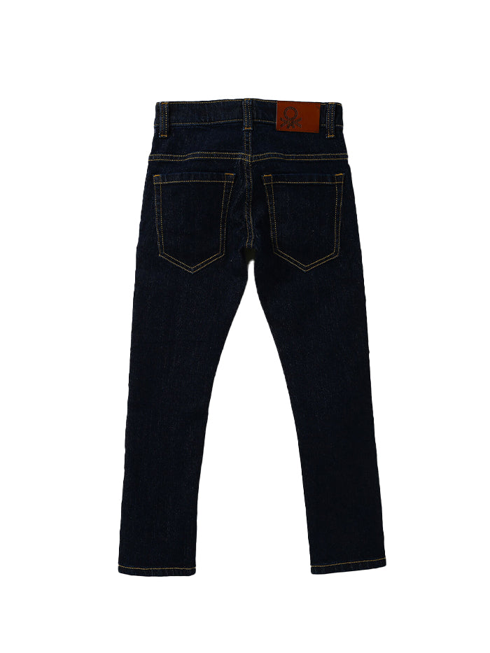 BOYS SOLID SLIM FIT JEANS