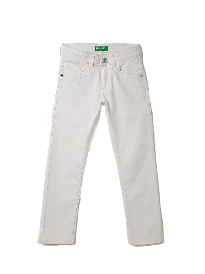BOYS SOLID SLIM FIT JEANS