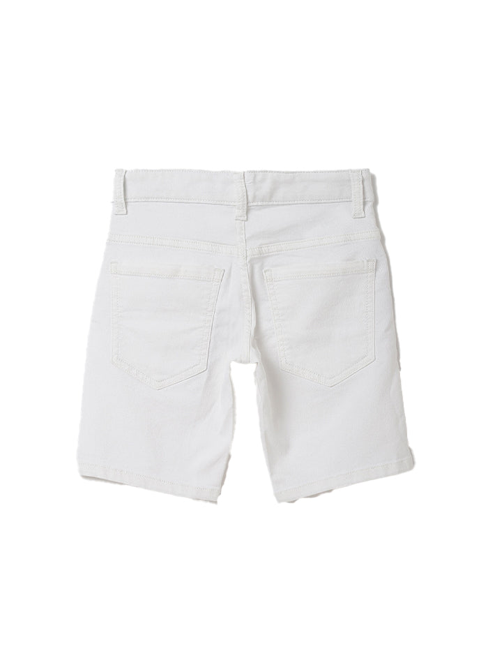 BOYS SOLID REGULAR FIT SHORTS