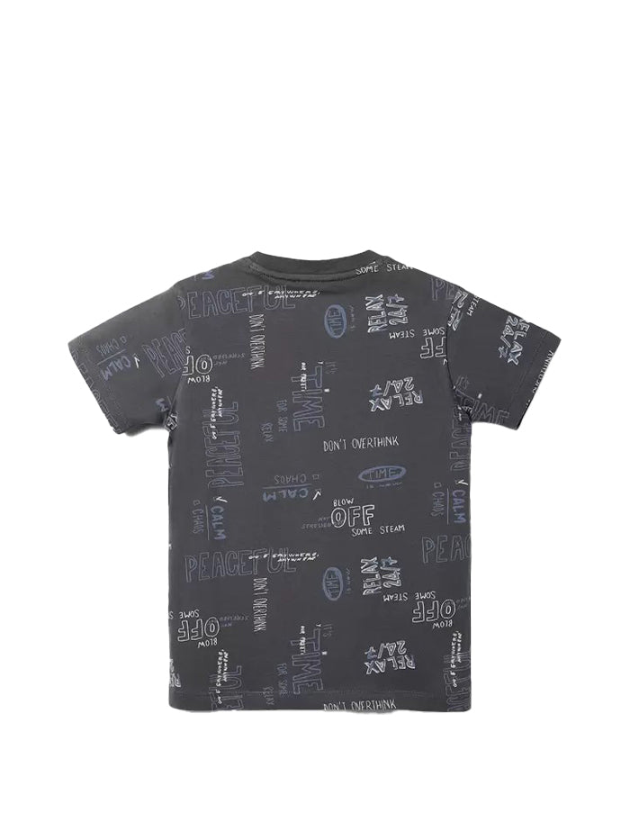 Boys Printed Pure Cotton T Shirt