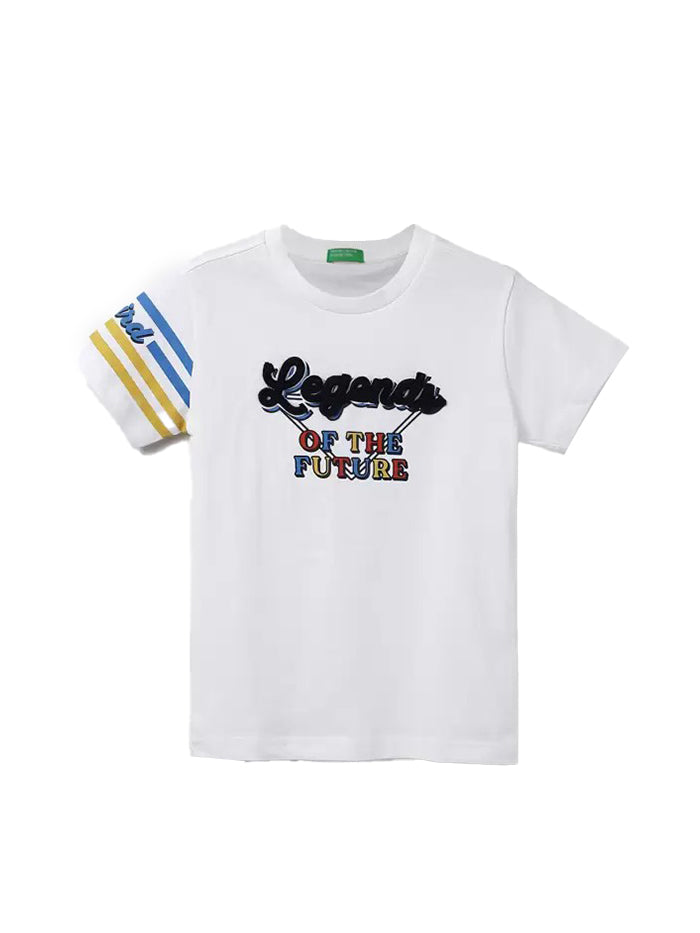 Boys Printed Pure Cotton T Shirt