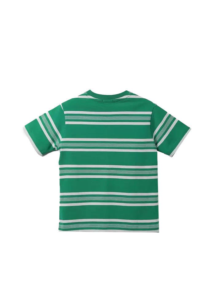 Boys Striped Pure Cotton T Shirt