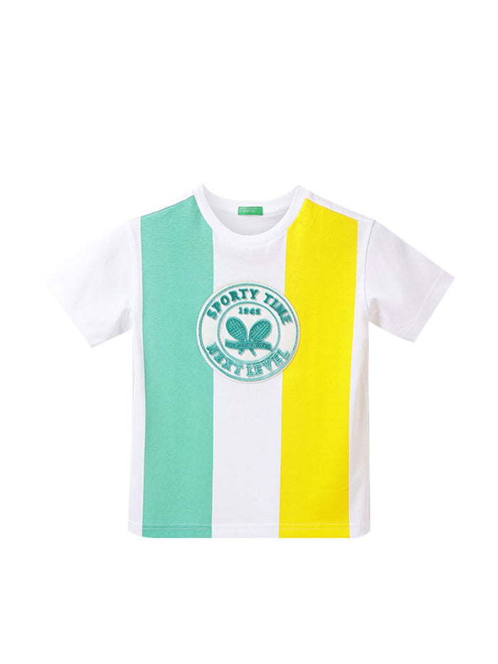 COTTON PRINTED ROUND NECK BOYS T-SHIRTS