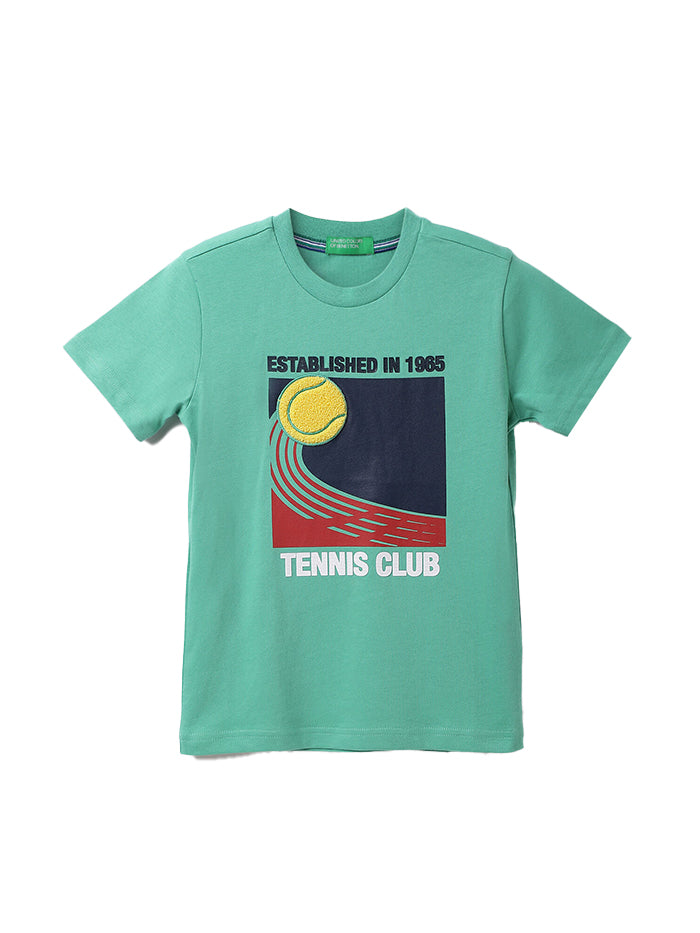 COTTON PRINTED ROUND NECK BOYS T-SHIRTS