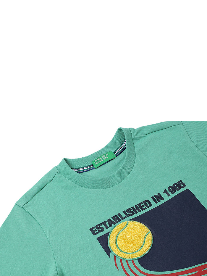 COTTON PRINTED ROUND NECK BOYS T-SHIRTS