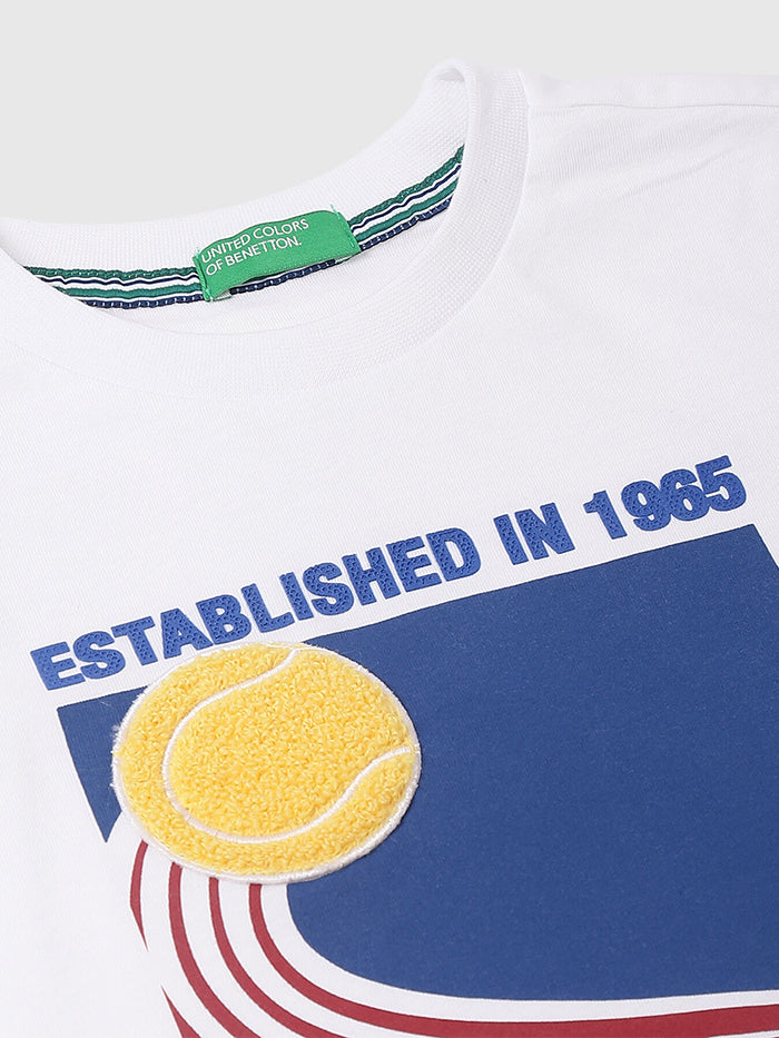 COTTON PRINTED ROUND NECK BOYS T-SHIRTS