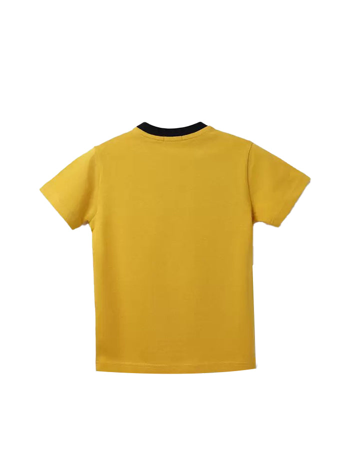 Boys Printed Pure Cotton T Shirt