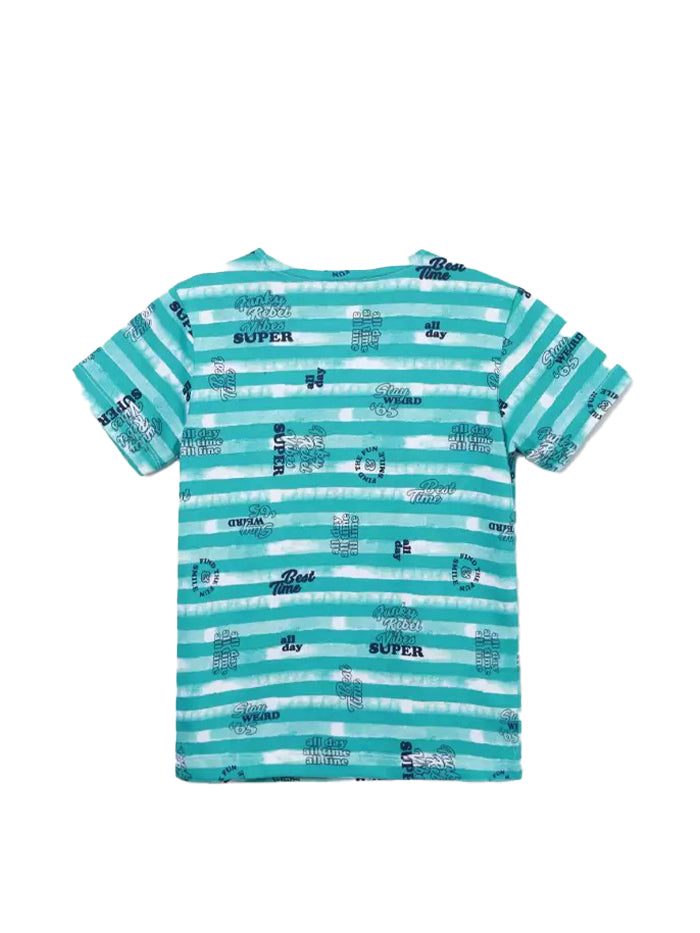 Boys Printed Pure Cotton T Shirt