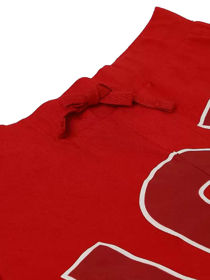 Boys Short Casual Printed Pure Cotton