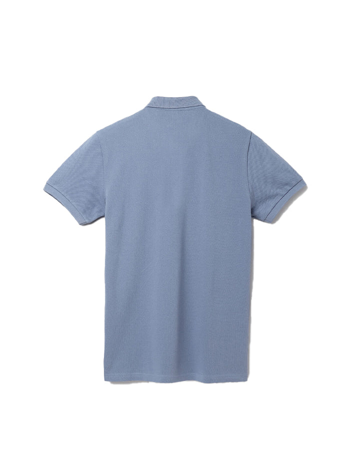 REGULAR FIT POLO NECK TEXTURED MEN&#39;S T-SHIRT